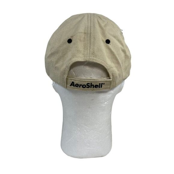 Vintage Shell Gas Oil Co Black And Tan Areoshell SnapBack Hat One Size Fits All - Picture 3 of 5